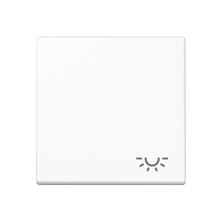 1St. Jung A590LWW Wippe mit Symbol Licht Alpinweiß A 590 L WW 1St. Jung A590LWW Wippe mit Symbol Licht Alpinweiß A 590 L WW