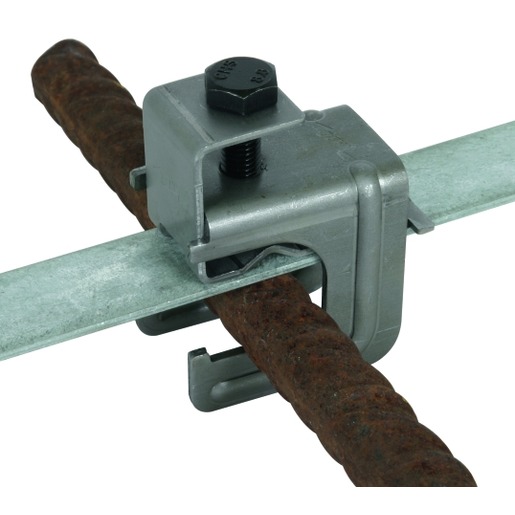 25St. Dehn 308031 Druckbügelklemme St/blank f. D 6-20mm o. Fl 30x3-4mm VK DB 6.20 8.10 FL30 BSB STBL