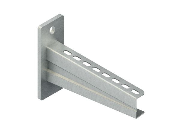 1St. Niedax 4013339917457 Hängestiel- und Wandausleger, schwer, 113X130 mm, 5,0 kN, Stahl, feuerverzinkt DIN EN ISO 1461