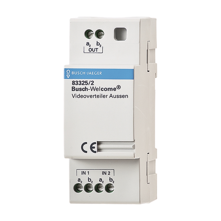 1St. Busch-Jaeger 83325/2 Videoverteiler Außen Busch-WElcome (2-Draht-System)