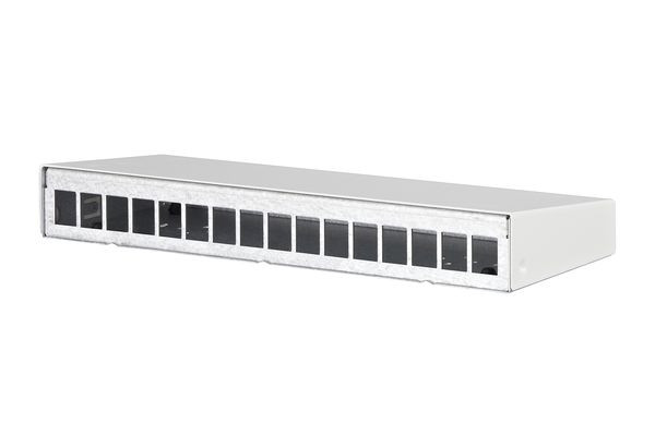 1St. Metz Connect 130861-1602KE Keystone AP-Gehäuse 16 Port reinweiß, un