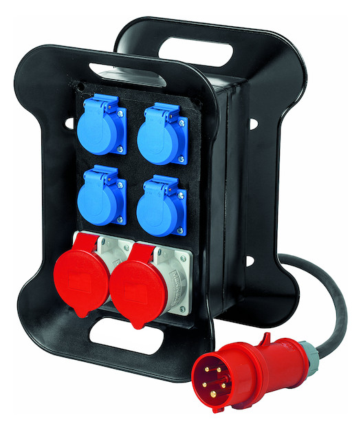 1St. Protec.class PSVCEE11 CEE Stromverteiler tragb. 11kW