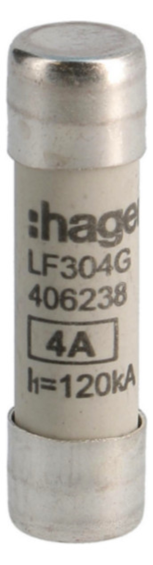 1St. Hager LF304G Zylindersicherung 10x38mm gG 4A