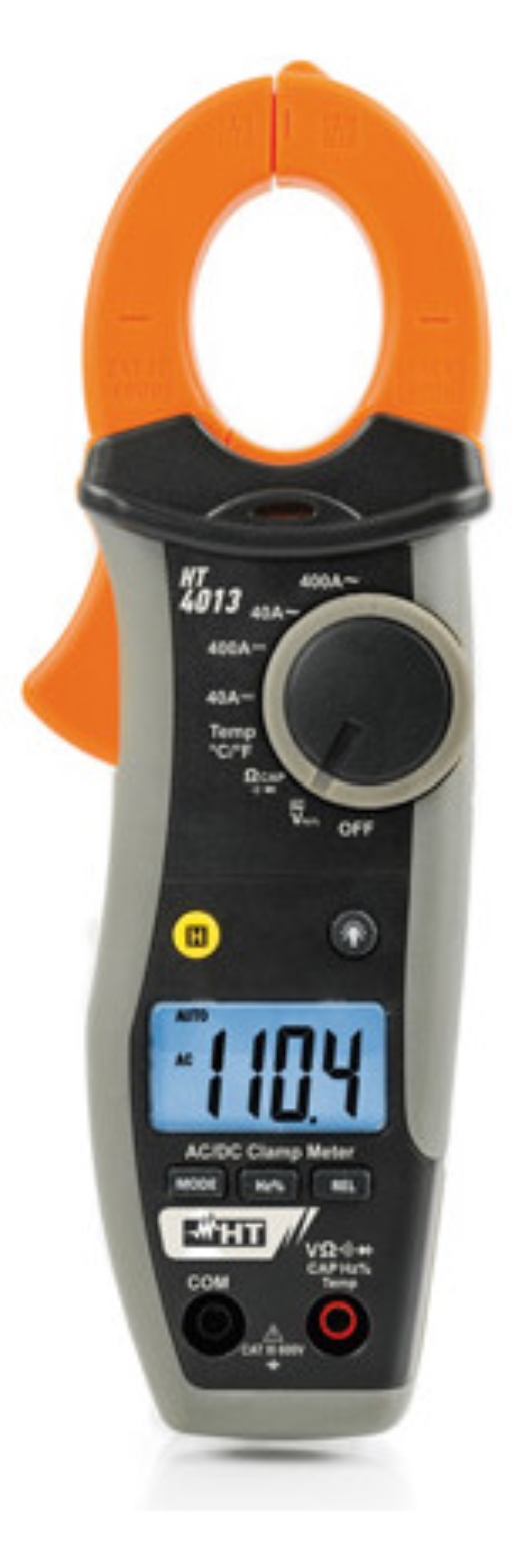 1St. HT HT4013 Digitale AC/DC Stromzange 0,01A bis 400A