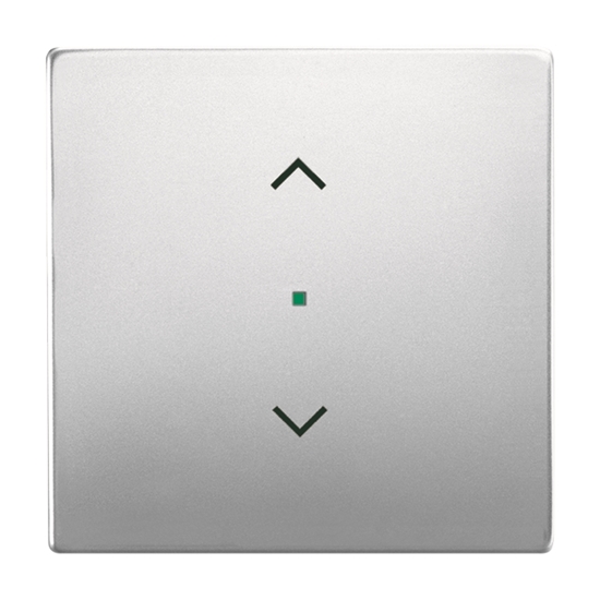 1St. Busch-Jaeger 6232-10-866 Wippe, 1-fach, mit Symbol Jalousie Busch-free@home edelstahl