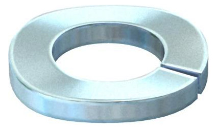 100St. OBO Bettermann 3405087 Federringe M8 galvanisch verzinkt, 3405087 LWS M8 G