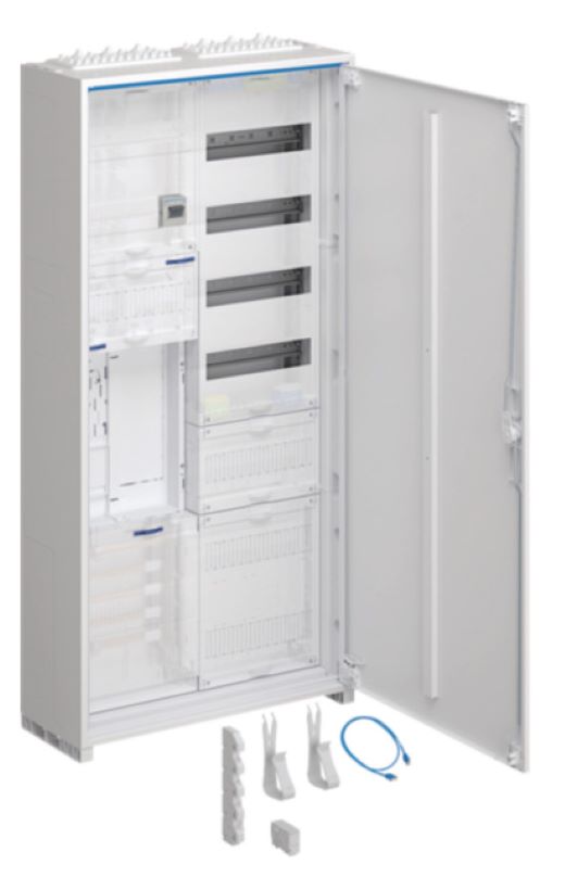 1St. Hager ZB32ET216W1T Komplettschrank 1ZP BKE-I APZ zRfZ 16mm