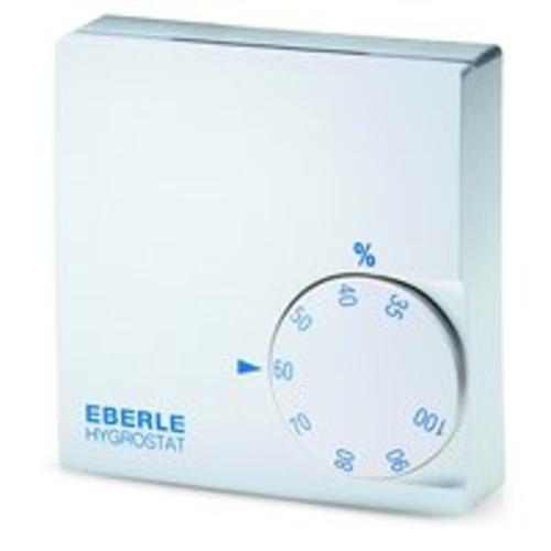 1St. Eberle HYG-E 6001 Hygrostat, Außenskala 35100, AC 24-230V, 1 We, 5 A, für Be- und En