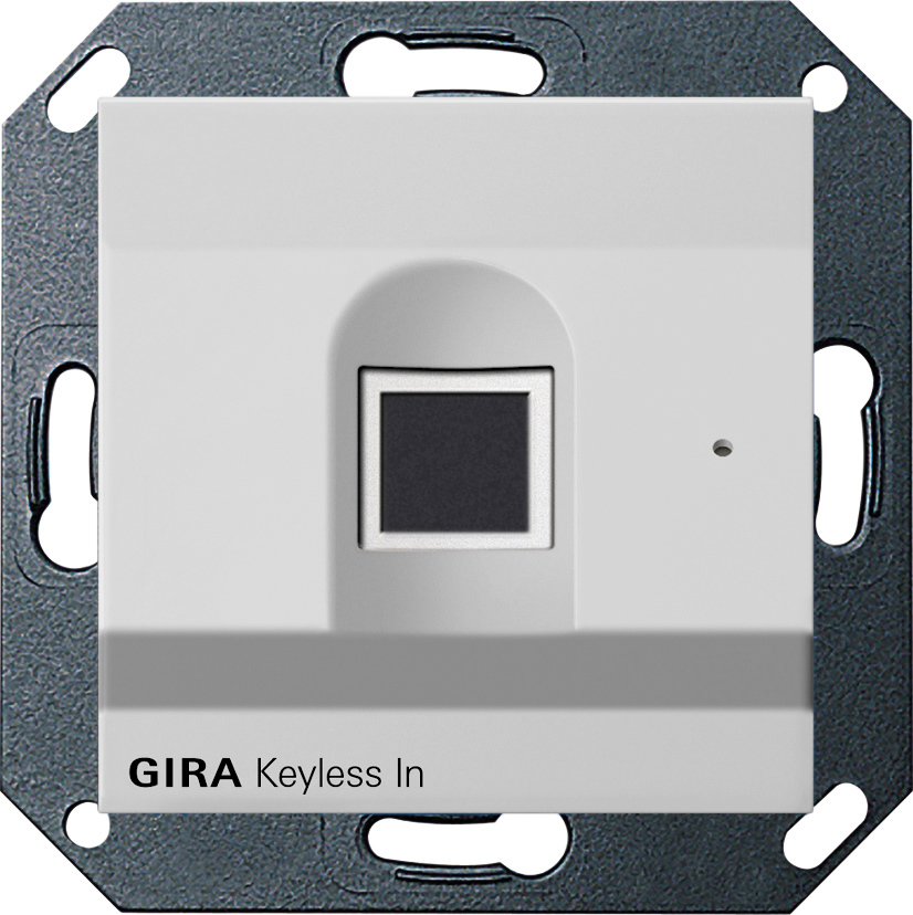 1St. Gira 2617015 Gira Keyless In Fingerprint-Leseeinheit System 55 Grau m 1St. Gira 2617015 Gira Keyless In Fingerprint-Leseeinheit System 55 Grau m