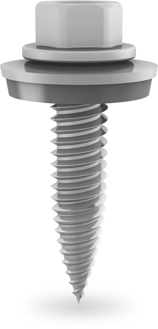 500St. K2 Systems 2003525 Schraube mit Dichtscheibe 6x38 mm