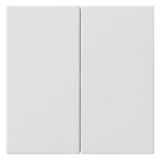 1St. Gira Wippe 2f unbedruckt System 537027 55 Reinweiß m