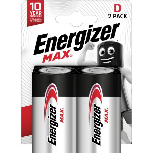 1St. ENERGIZER LR20 (2 Stk.) Max Mono (D) 2 Stück BR,Inhalt:2Stück