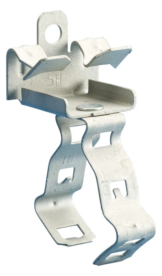 1St. nVent CADDY 171950 EM-M Flanschklipp mit Kabelschutzrohr/Rohr Schelle, Federstahl, Armo 20EM58