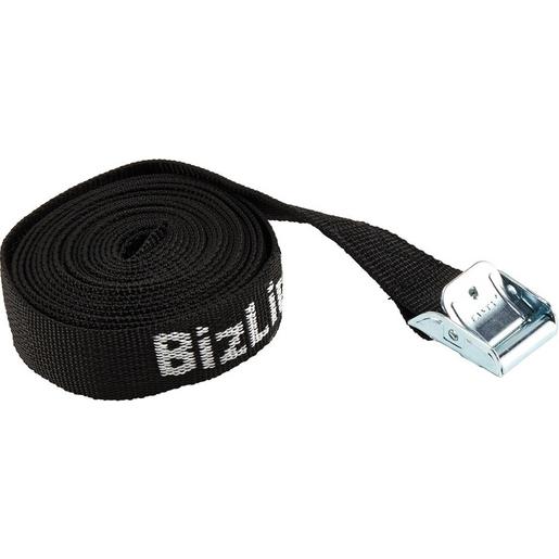 1St. Bizline BIZ 730931 Gurt mit Klemmschnalle 3 m x 25 mm schwarz