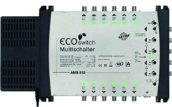 1St. ASTRO AMS 512 ECO Profi-Multischalter Standalone 1St. ASTRO AMS 512 ECO Profi-Multischalter Standalone