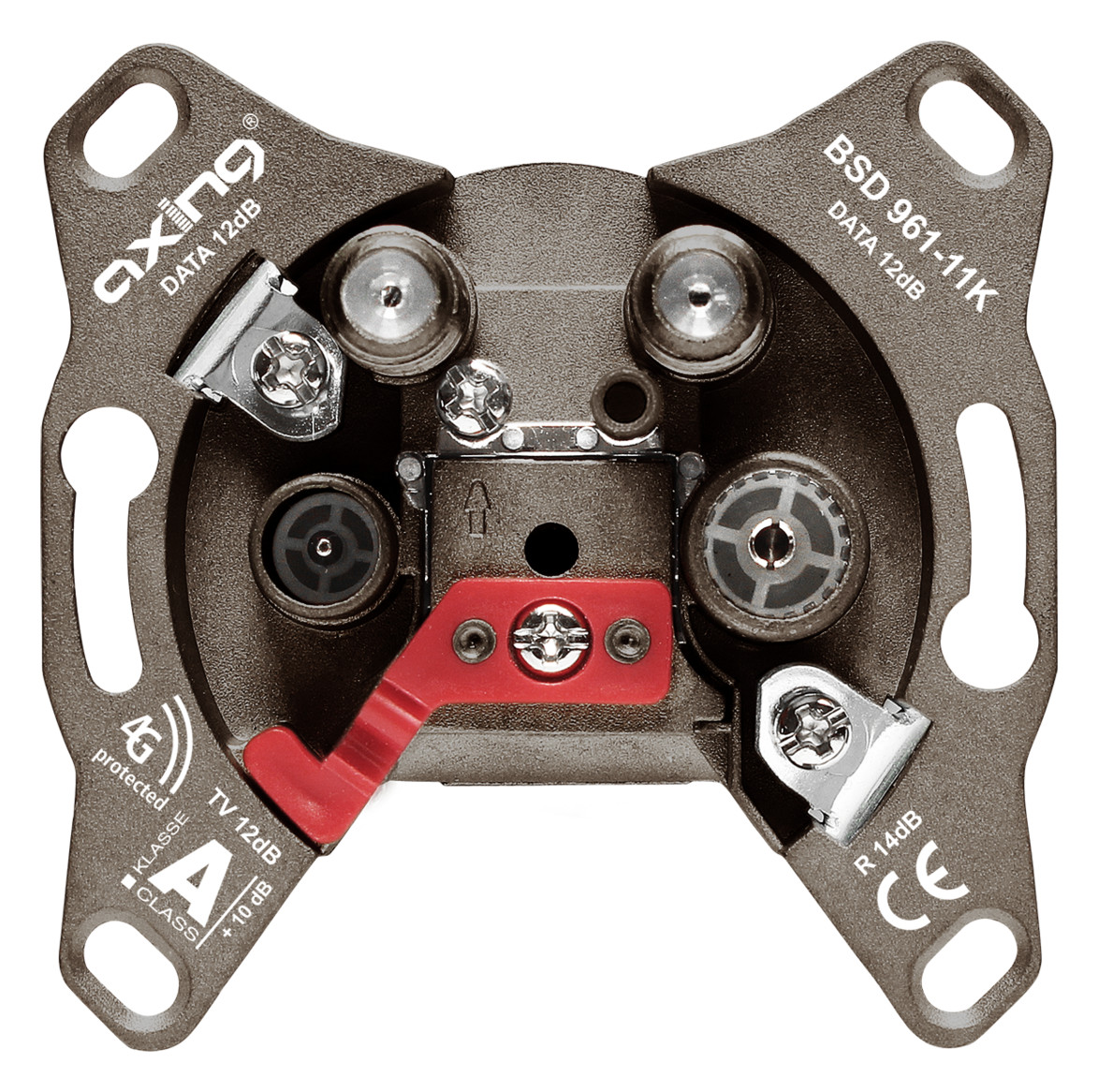 1St. Axing BSD96111K Multimediadose 4Port