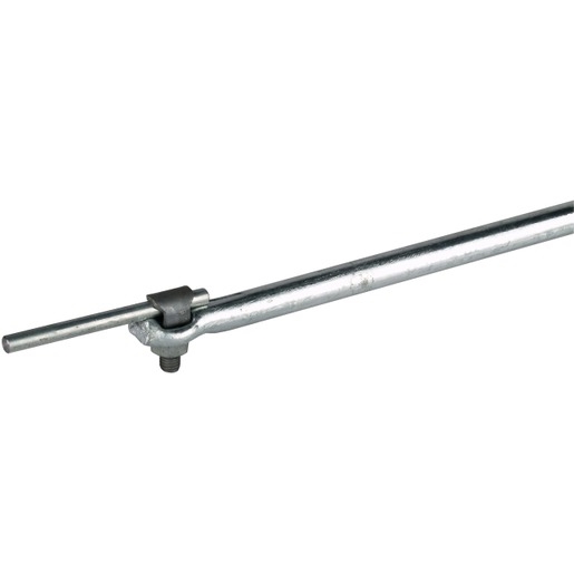 1St. Dehn 100150 Fangstange D 16mm L 1500mm St/tZn mit Klemmschraube für Rd 7-10mm -SET- FSS 16 1500 KS STTZN