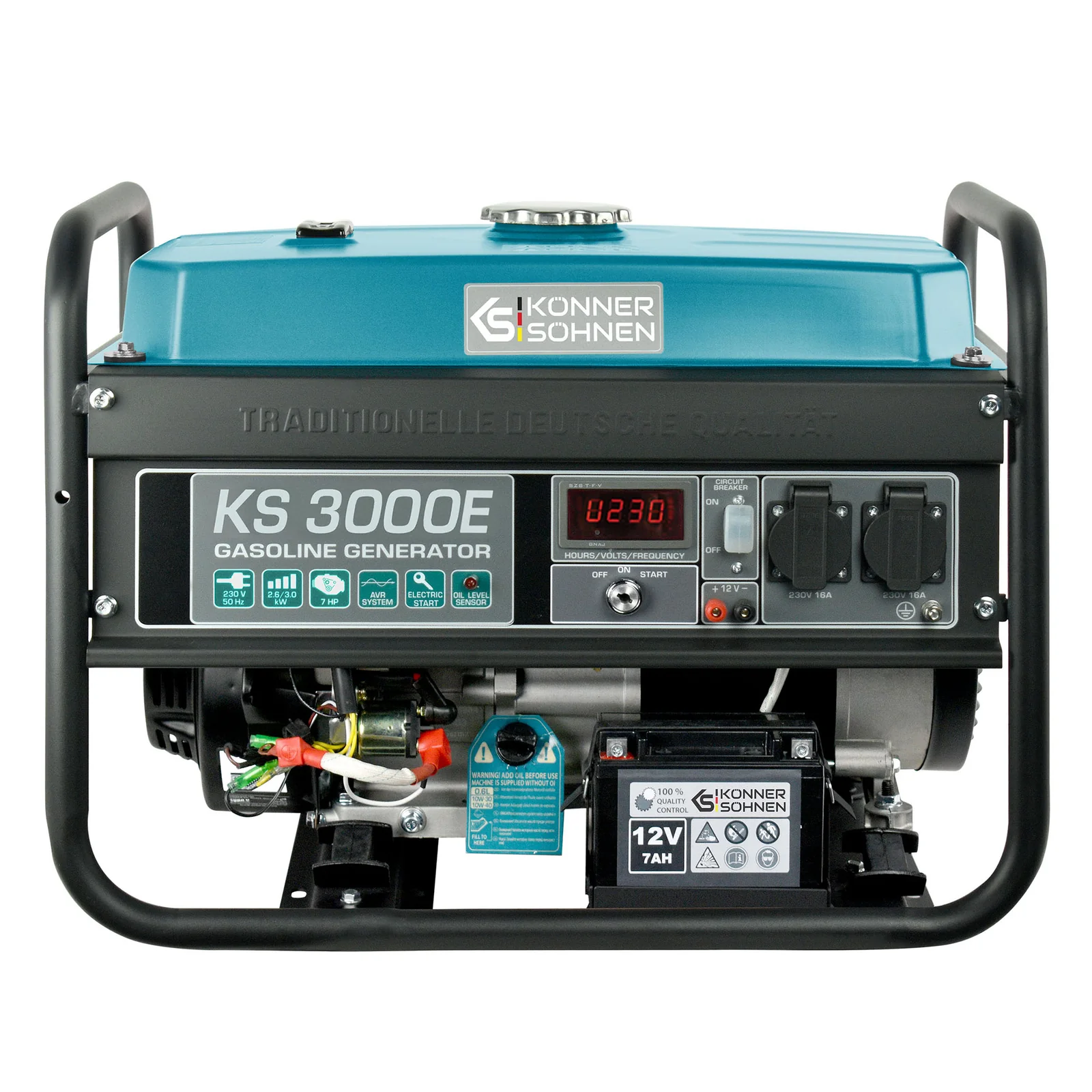1St. Könner & Söhnen KS3000E Benzin-Generator KS 3000E 1St. Könner & Söhnen KS3000E Benzin-Generator KS 3000E
