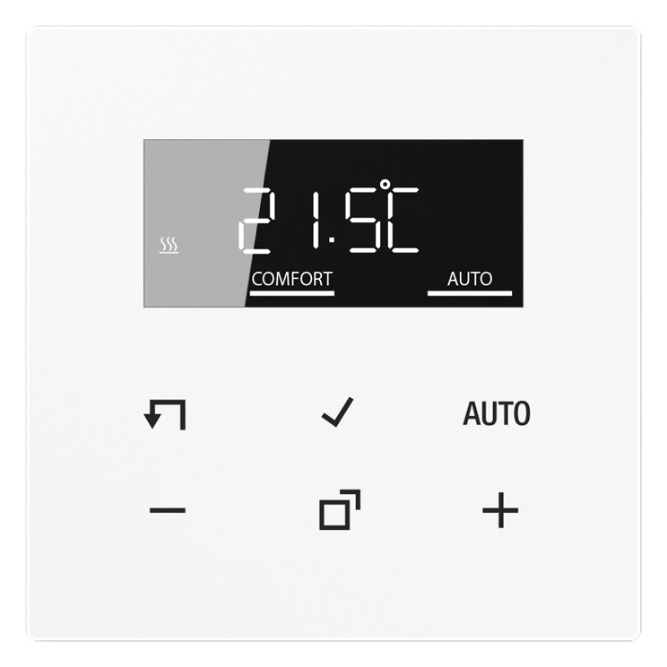 1St. Jung JUNG HOME BTLS1791WW Raumthermostat-Display 1St. Jung TRDLS1790WW Raumtemperaturregler Display...