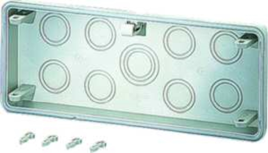 1St. Hensel Mi FM 32 Anbauflansch, 8xM25/32, 1xM25/32/40 2000130 MiFM32