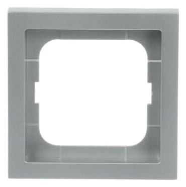 1St. Busch-Jaeger 1721-183K future linear-1-fach Rahmen future linear alusilber