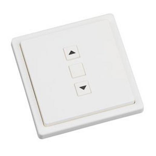 1St. Eldat RTS13E5001-01-02K, Wandtaster Easywave 868 MHz 1-Kanal Auf/Stopp/Zu weiß