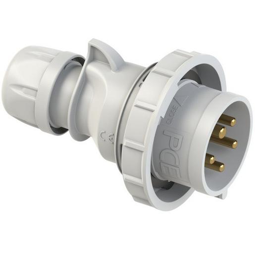 1St. PCE 0152-1 CEE-Stecker 16A 5p 1h IP67 SHARK