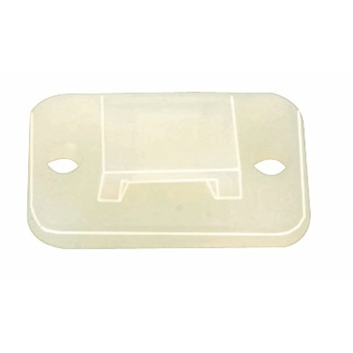 100St. Hellermann Tyton TY3G1S-PA66-NA-C1 Klebesockel TY3G1S Natur 151-11319