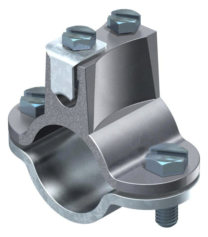 1St. OBO Bettermann 952Z1 1/2 Erdungsschelle