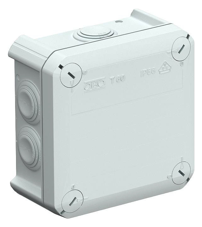 1St. OBO Bettermann T 60 Kabelabzweigkasten mit Einführungen 114x