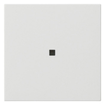 1St. Gira Wippe 1f unbedruckt 537103 Kontrollf.System 55 Reinweiß