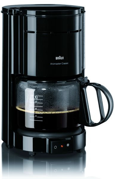 1St. DELONGHI KF 47/1 BK Delonghi-Braun Kaffeemaschine, schwarz
