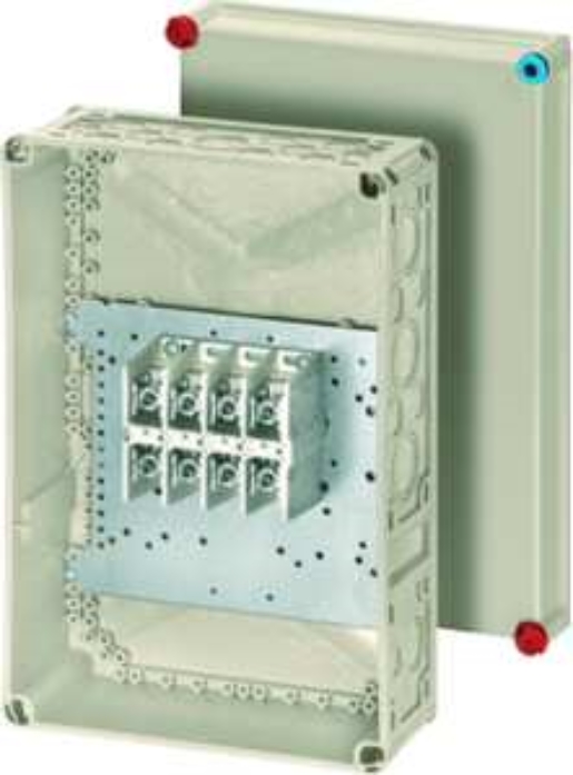 1St. Hensel K 7042 Kabelabzweigkasten 10-95 qmm 3phasig, 4pol. Klemme 3900010 K7042