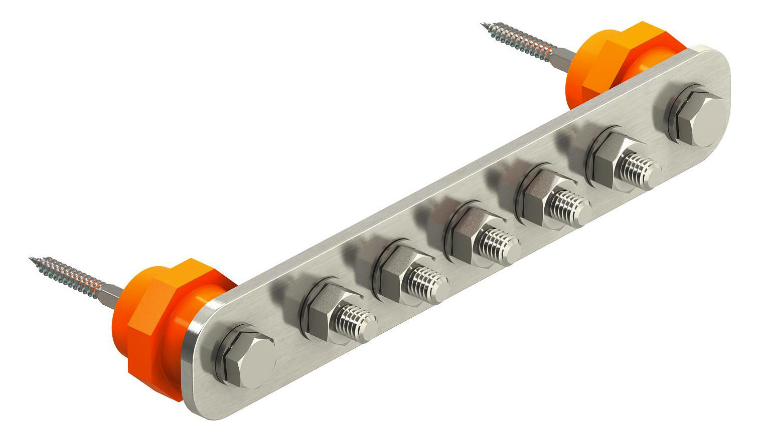 1St. OBO Bettermann 1802 5 VA Potentialausgleichsschiene BigBar