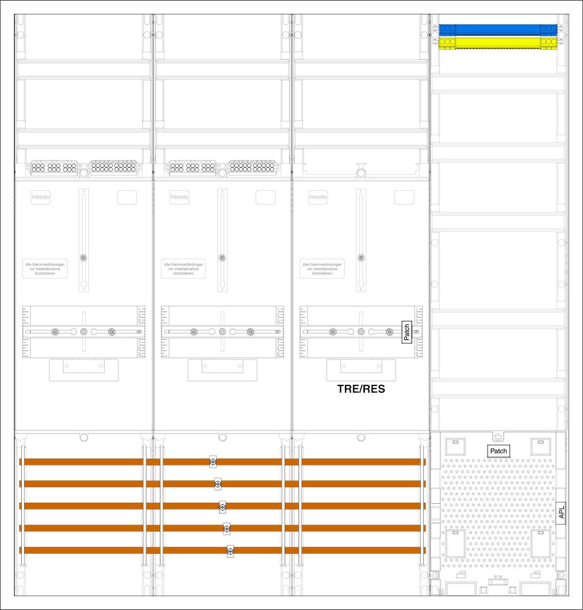 1St. F-Tronic 3HZ742TAPZ 3HZ742TAPZ, 2 ZP, 1 TRE, 1 VAPZ inkl. APL,2 PPV,1 PL150 7190651