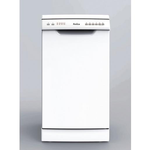 1St. AMICA GSP 14544-1 W 45 cm Stand-Geschirrspüler, 49dB,Inhalt: