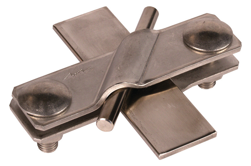 1St. Dehn 308329 SV-Klemme Niro f. Rd 7-10/7-10mm