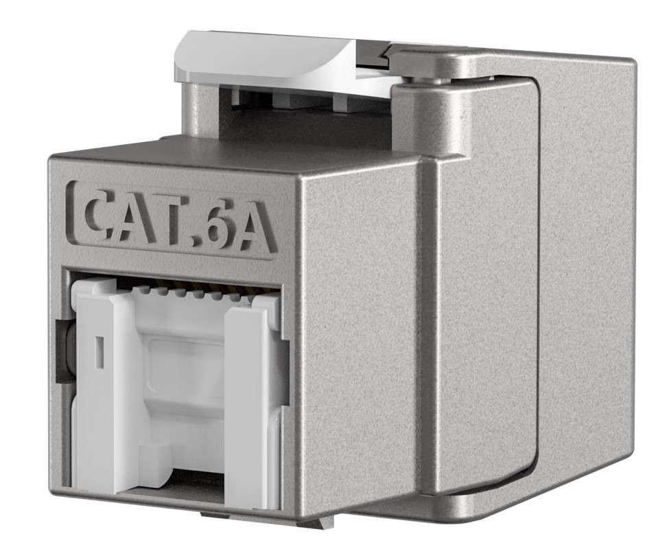 1St. EFB E-20093 RJ45 Shortbody Keystone STP, Cat.6A 500M