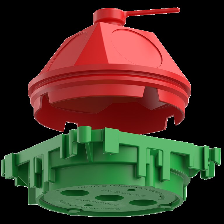 10St. Kaiser 1249-50 Beton-Deckendose 45 GR 50mm 124950 10St. Kaiser 1249-50 Beton-Deckendose 45 GR 50mm 124950