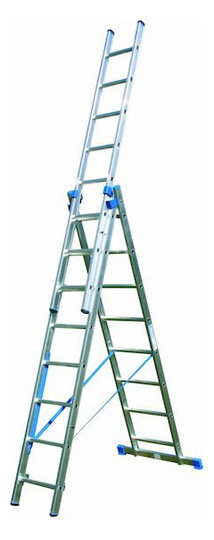1St. Protec.Class PAAZL312 PAAZL312 Alu-Allzweckleiter 3x10 3teilig
