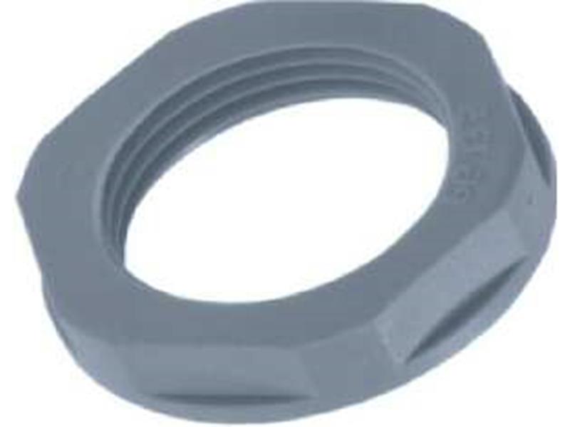 100St. Lapp 53119020 Gegenmutter glasfaserverstärkt, SKINTOP GMP-GL-M 20x1,5 RAL 7001, silbergrau