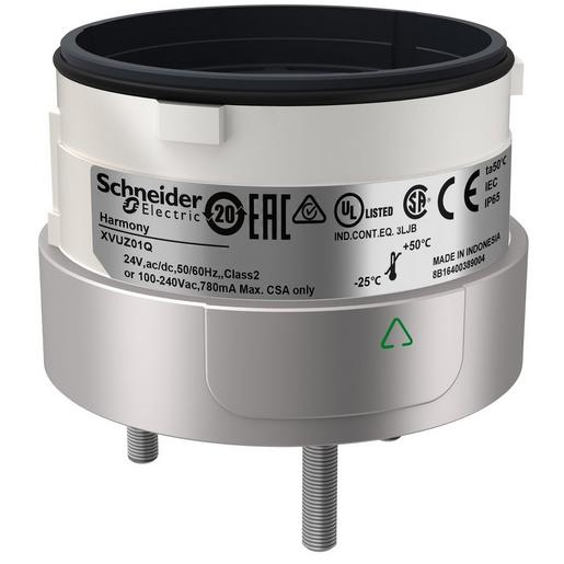 1St. Schneider Electric XVUZ01Q Montagesockel 3x M4 Ø40mm silber