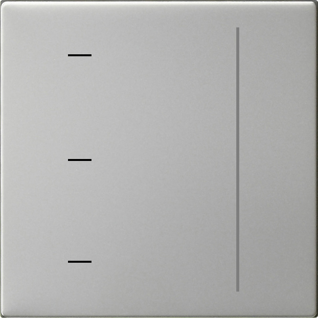 1St. Gira 5365600 S3000 Touchaufsatz System 55 Edelstahl