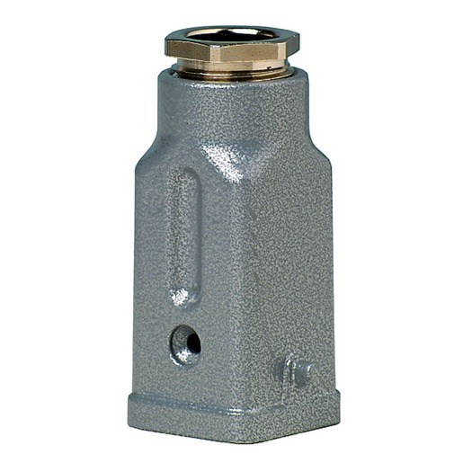 1St. Walther T702803MS Tüllengehäuse A3A4 57 mm hoch LVN 1xM