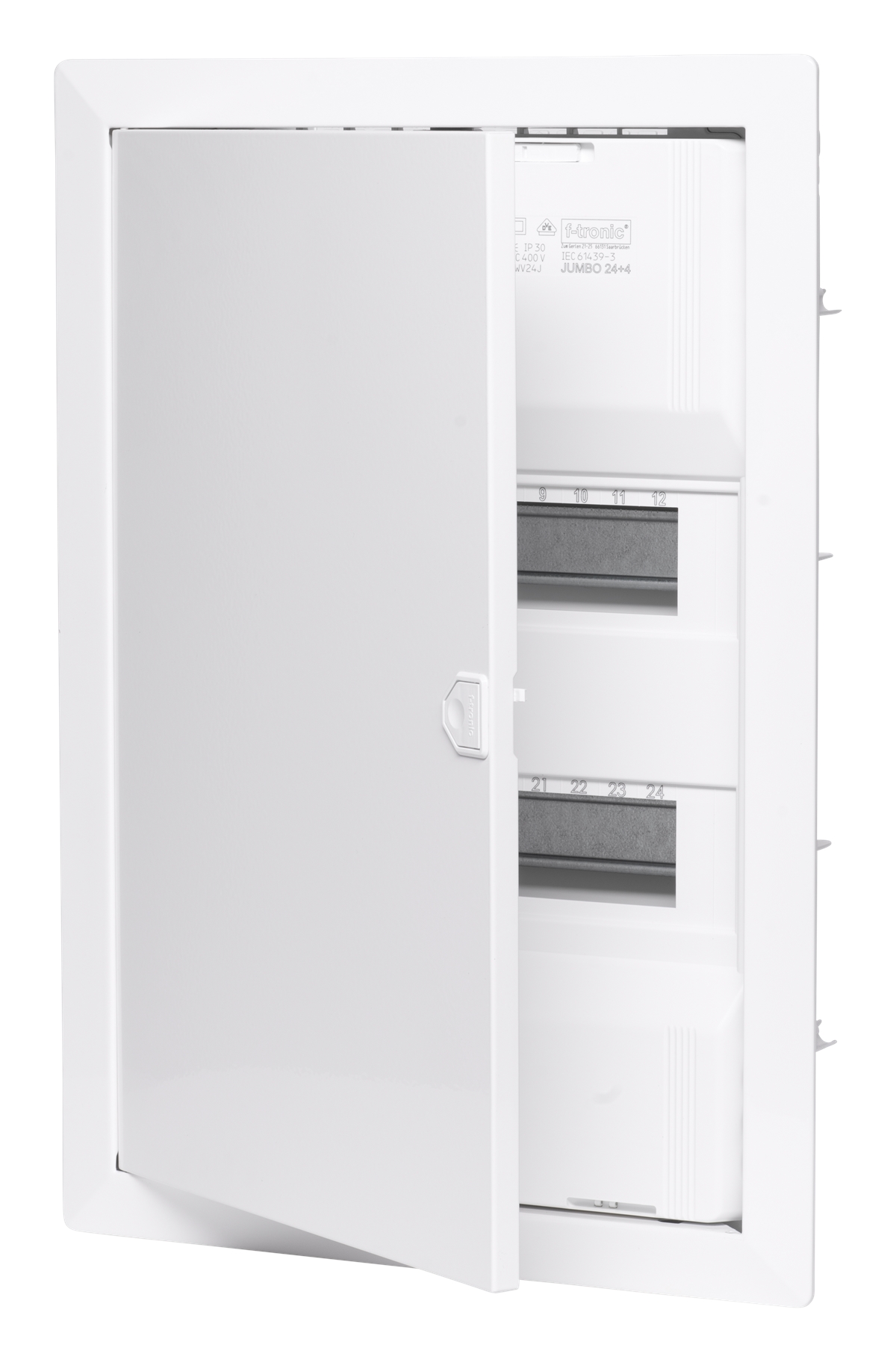 1St. F-Tronic JUMBO24+4 HW/UP Kleinvert. Jumbo 2r., Jumbo24+4, Steckklemme 7250017