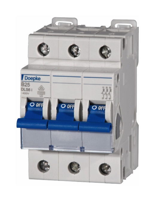 1St. Doepke DLS-6I-B20-3-10KA LS-Schalter B20A 3polig 10kA