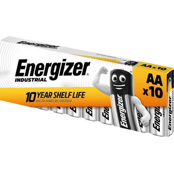 1St. ENERGIZER LR6 Industrial (10 S Mignon Industrial 1,5Volt 10er Packung
