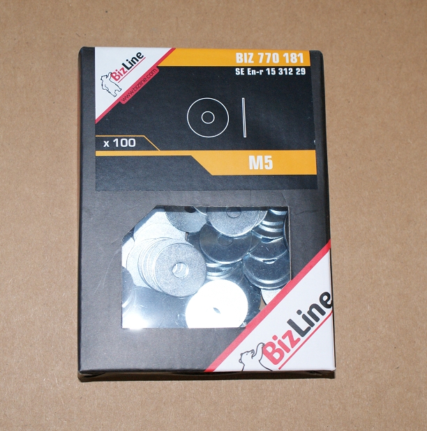 100St. Bizline BIZ 770181 Unterlegscheibe extrabreit M5 BIZ770181