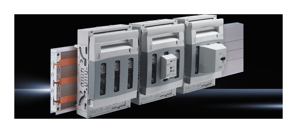1St. Rittal SV 9344.000 NH-Sicherungslasttrenner Gr.00, 160A, 3-polig, Rahmenklemme (Mtpl.-Auf
