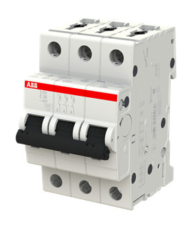1St. ABB S203-C50 Sicherungsautomat C-Char.,6kA,50A,3-polig
